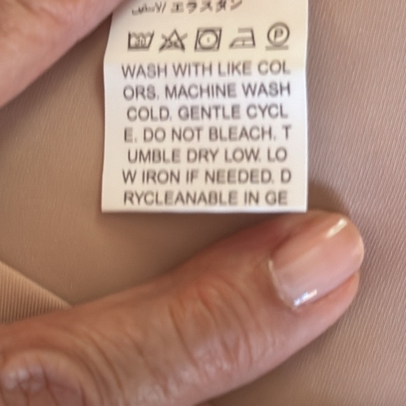 SHEIN. Champagne Satin dress. Midi Dress. Cowl back. Sz L. Side zip. Bac… - Picture 7 of 10